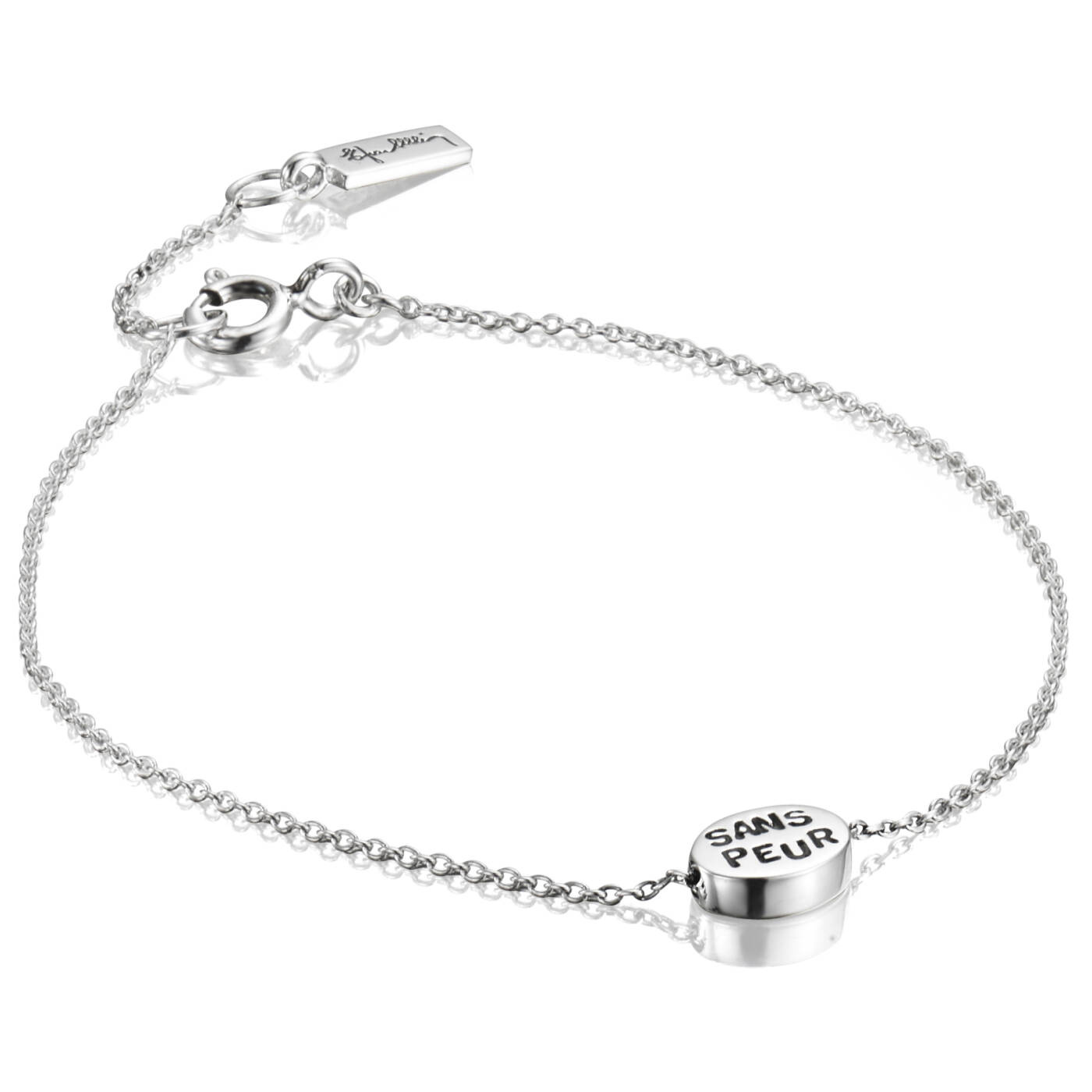 Mini Me Sans Peur Armbänder Silber 17-19 cm