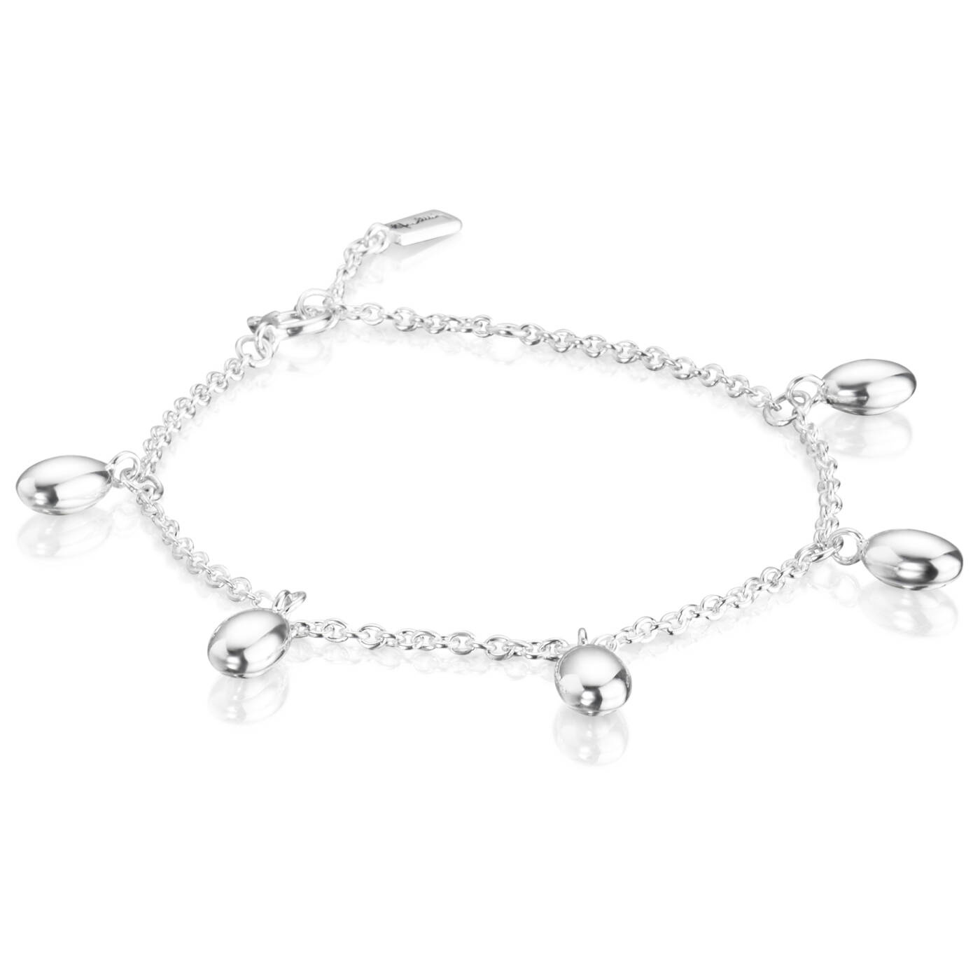 Love Beads Plain Armbänder Silber