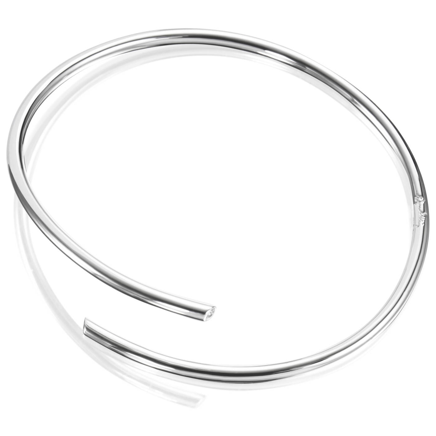 Hug Cuff Armbänder Silber