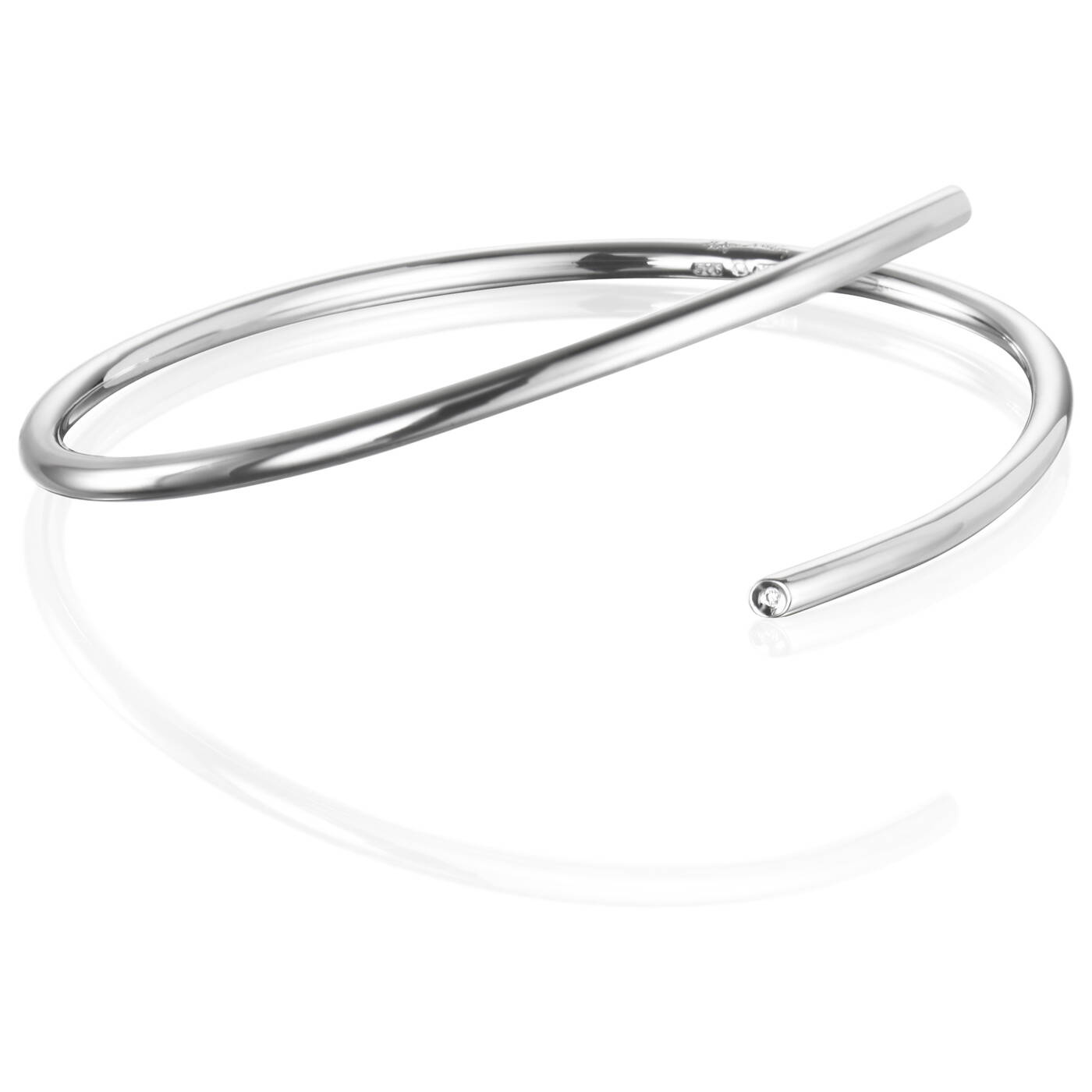 Hug Cuff Armbänder Silber