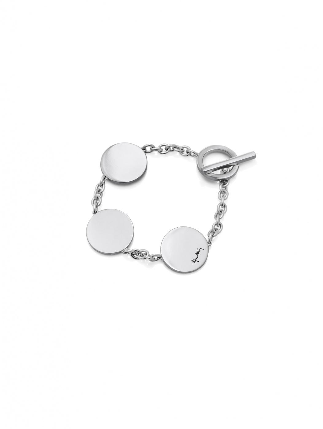 Disc Armbänder Silber