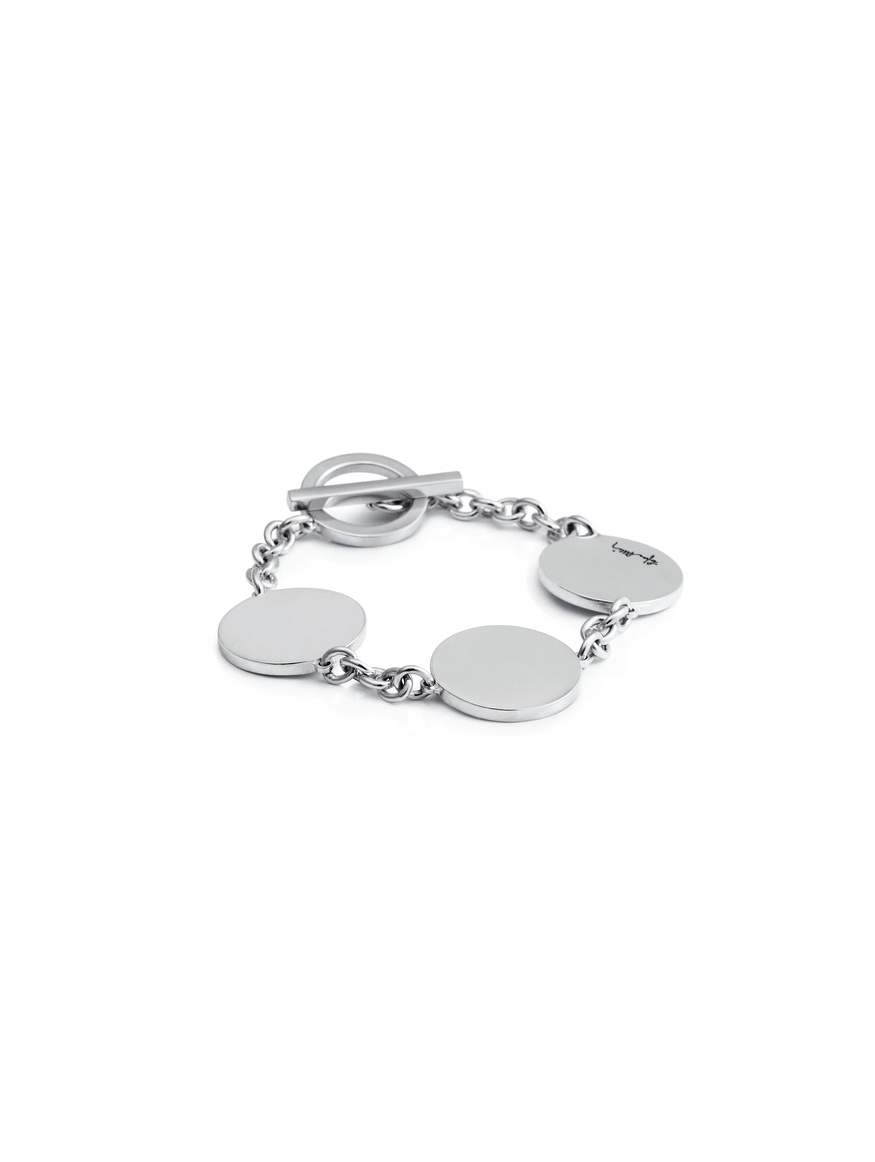 Disc Armbänder Silber
