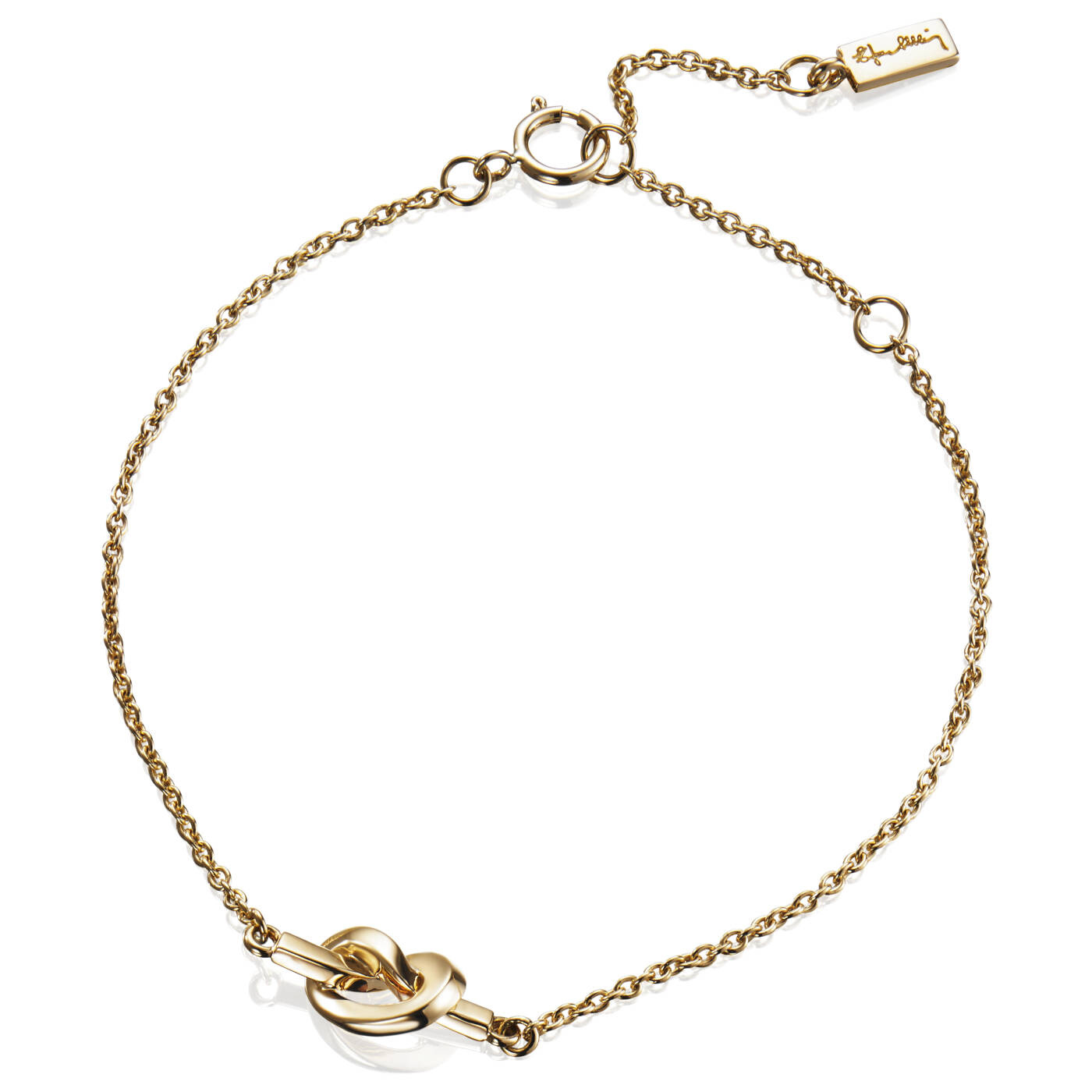 Love Knot Armbänder Gold 15-19 cm