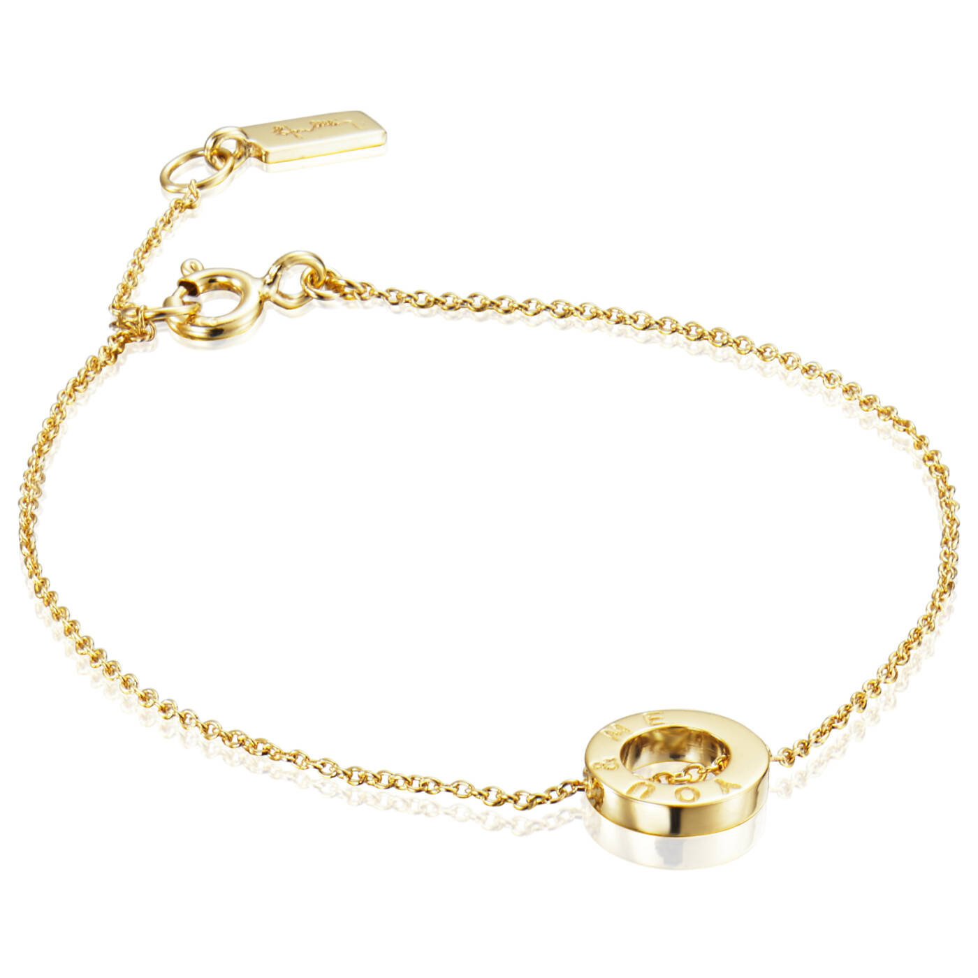 Mini Me You & Me Armbänder Gold 17-19 cm