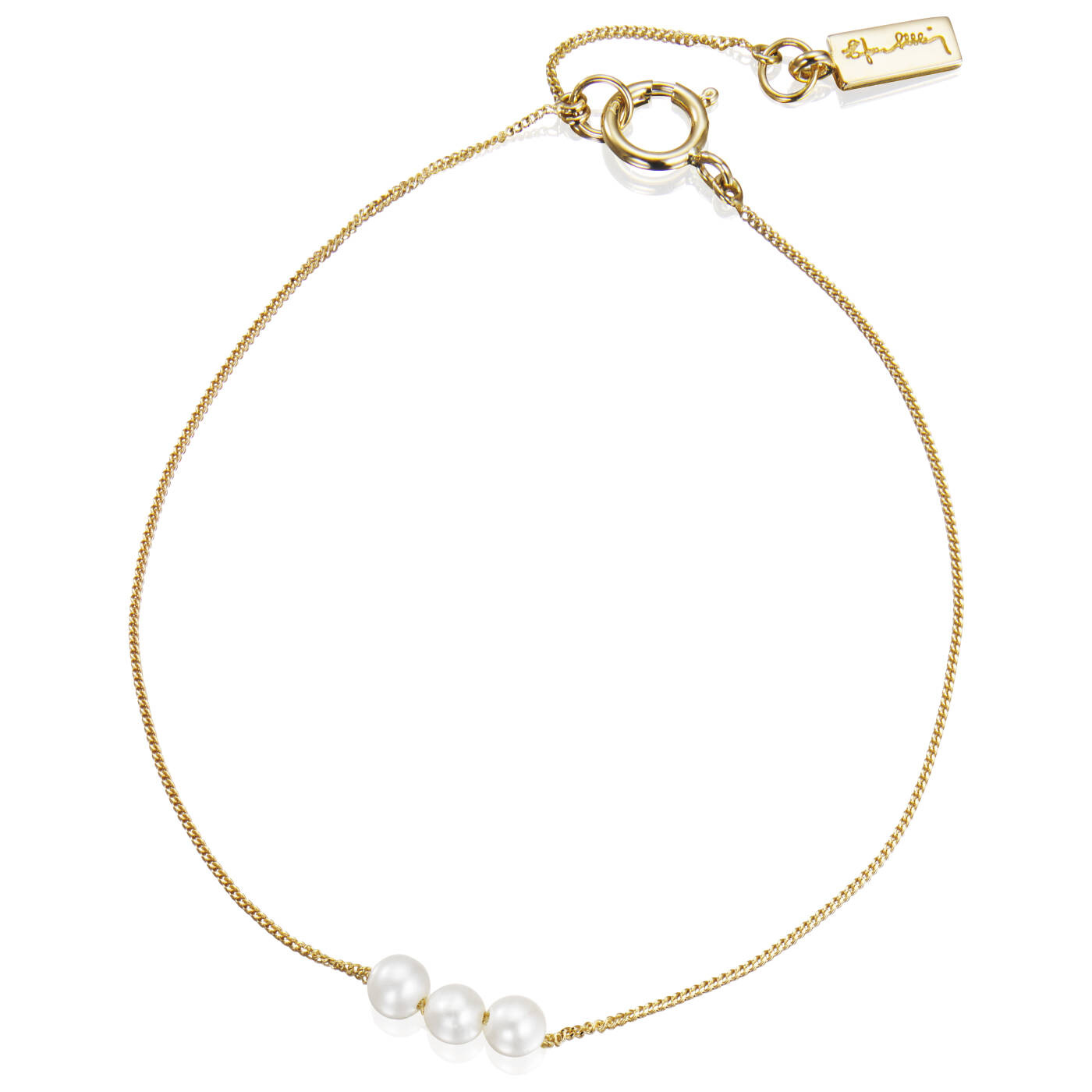 My Little Pearl Armbänder Gold 15-17 cm