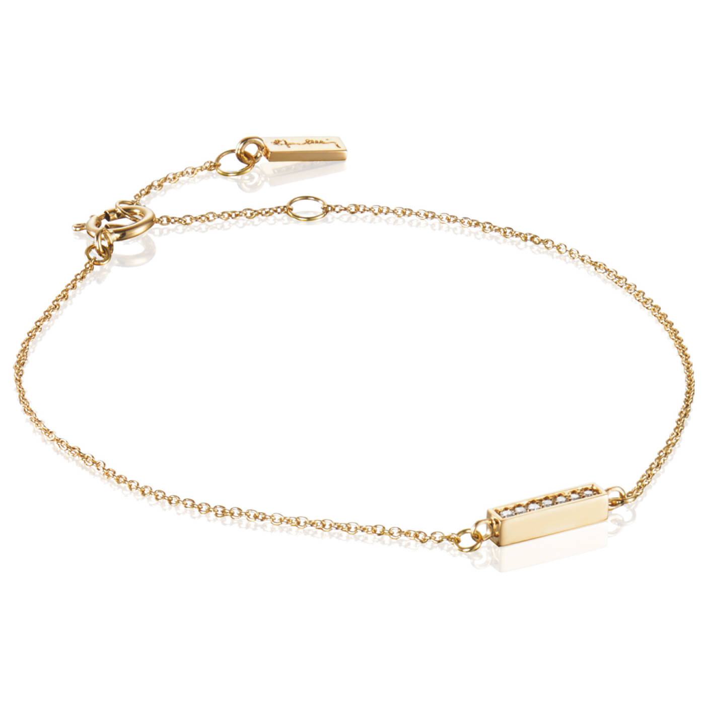 Thin Stars Armbänder Gold 16-19 cm