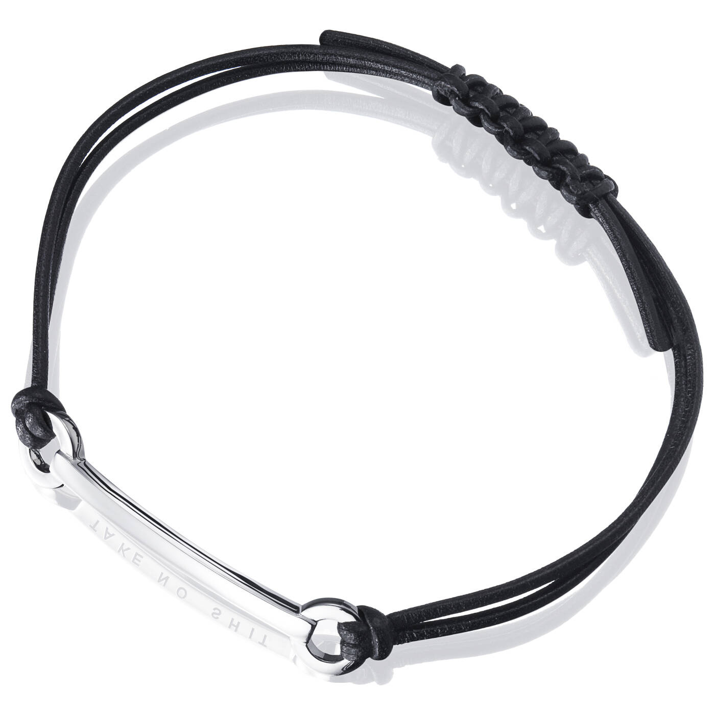 Take No Shit Leather Armbänder