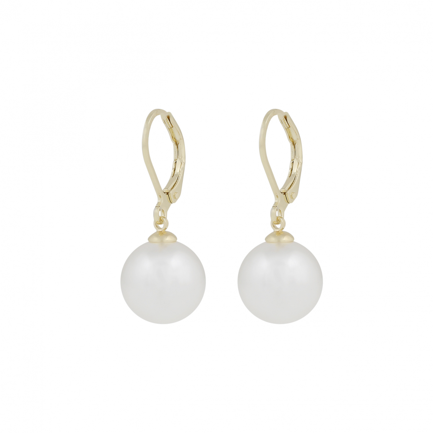 Jackie hook Earrings  12mm Gold
