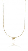 Dragonfly Halsketten Gold 40-45 cm