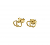 CU small Ohrring Gold