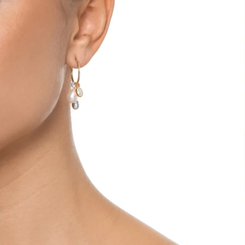 Love Bead Charm berlock diamant Gold