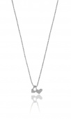 Love pendant Halsketten Silber 42-47 cm
