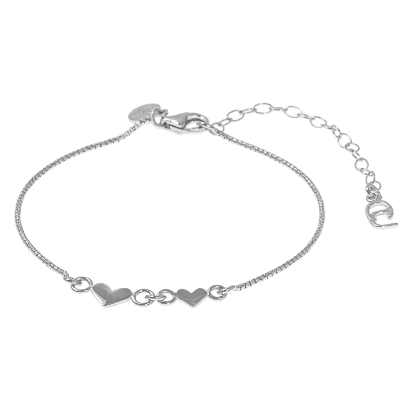 Love brace Armbänder Silber