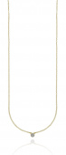 Cubic Halsketten Gold 55-60 cm