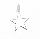Letters star Silber