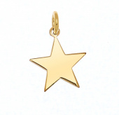Letters star Gold