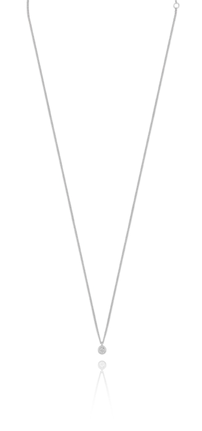 Brilliant Halsketten Silber 40-45 cm