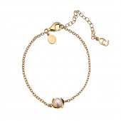 Pearl chain braclet Gold