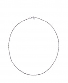 Bear plain Halsketten Silber 50 cm