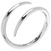 Loop ring Silber