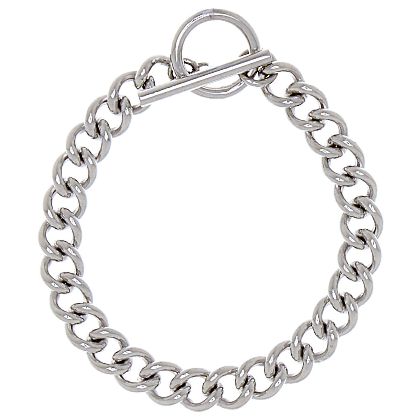 Bear chunky brace Armbänder Silber