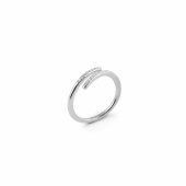 Loop stone ring Silber 16/17 Loop stone ring Silber 16/17