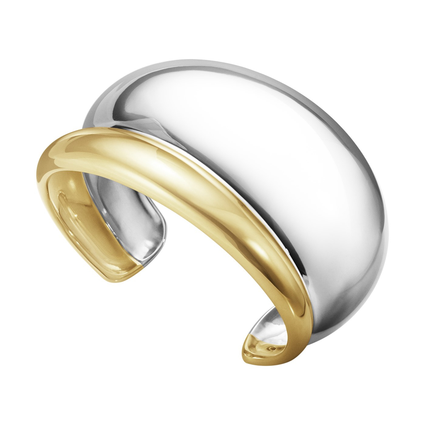 CURVE MEDIUM BANGLE Armbänder Gold Silber