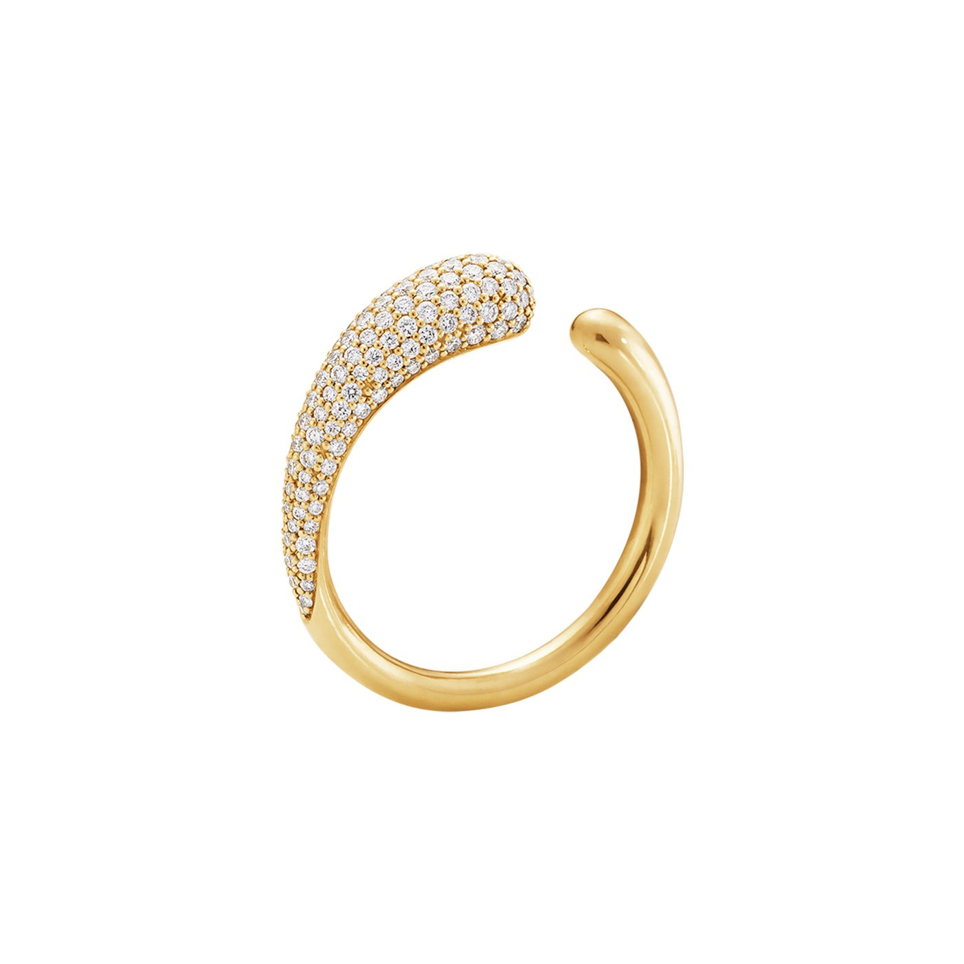 MERCY MINI Ring Diamant PAVÉ 0.53 CT Gold