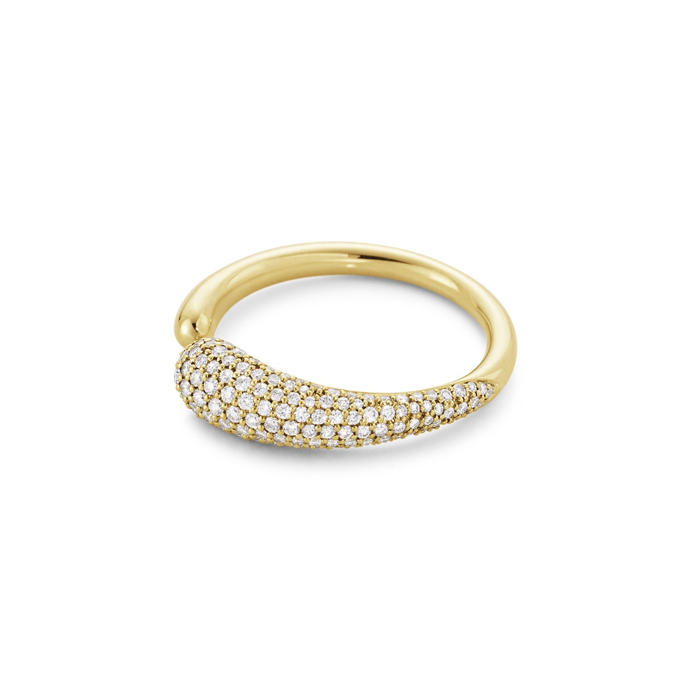 MERCY MINI Ring Diamant PAVÉ 0.53 CT Gold