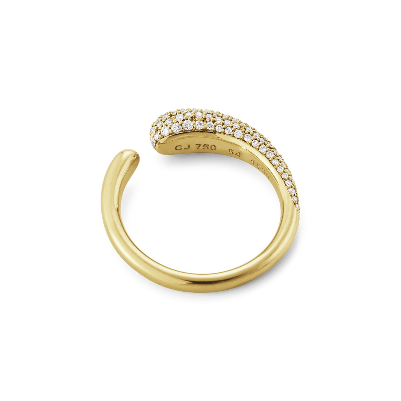 MERCY MINI Ring Diamant PAVÉ 0.53 CT Gold