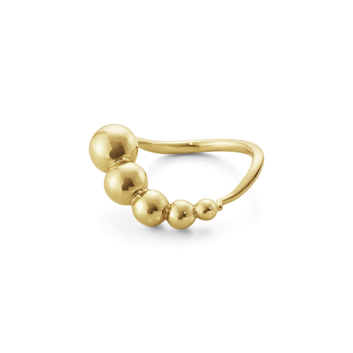 MOONLIGHT GRAPES SLIM Ring Gold