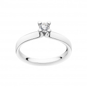 MAGIC SOLITAIRE Ring Diamant 0.20 ct Platinum