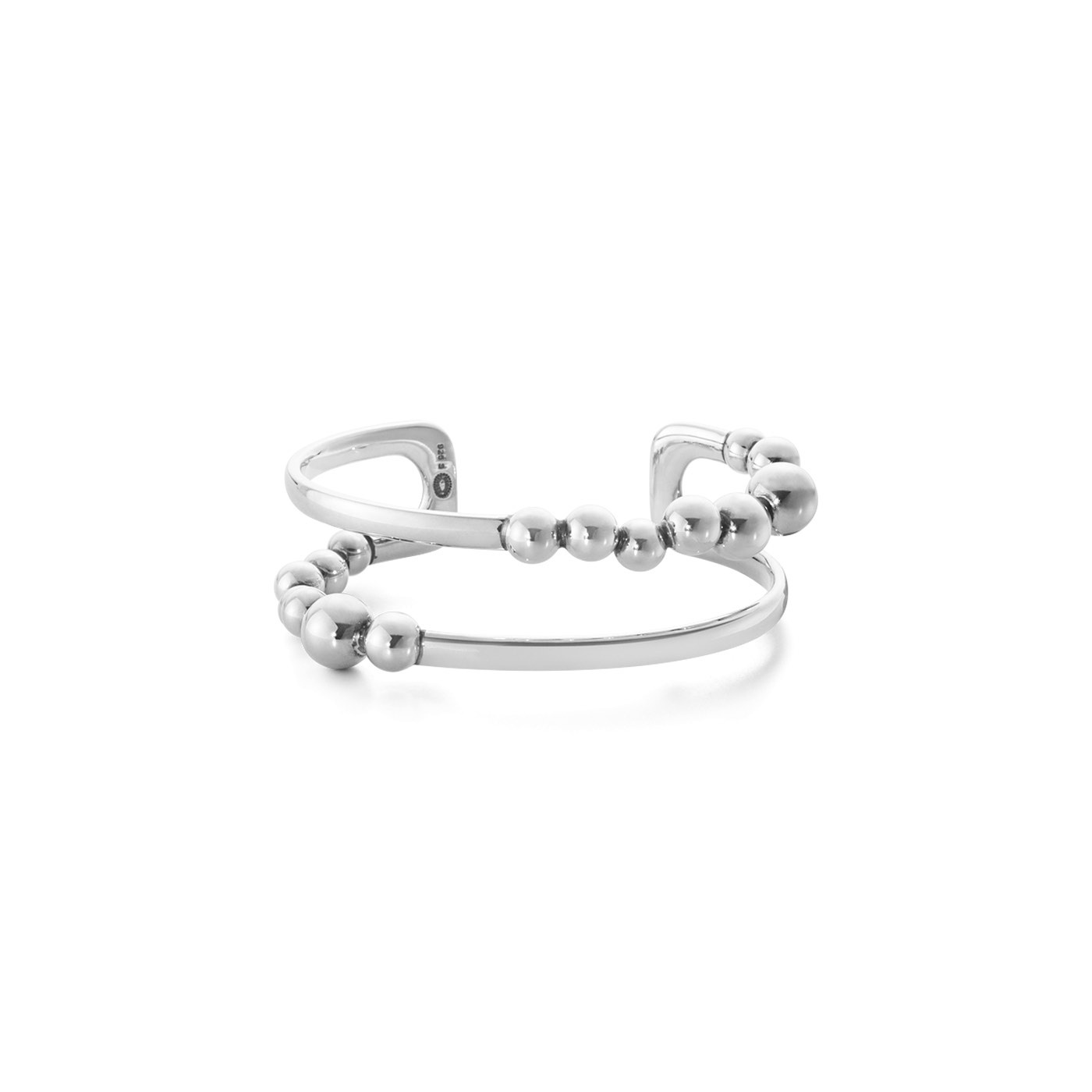 MOONLIGHT GRAPES BANGLE Armbänder Silber