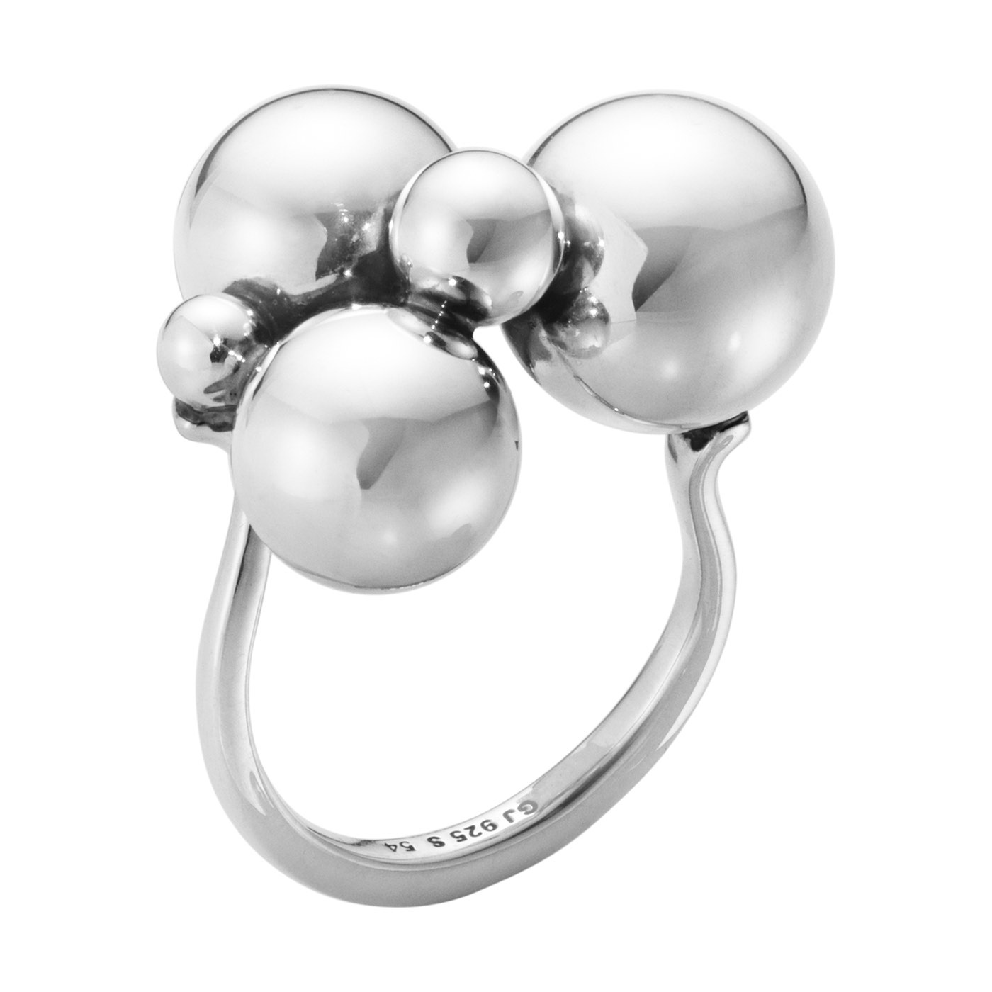 MOONLIGHT GRAPES Ring Silber