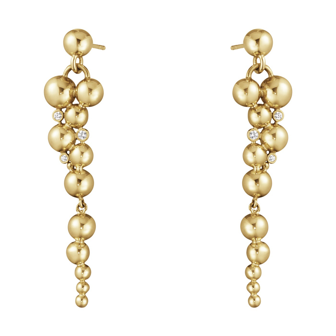 MOONLIGHT GRAPES Ohrring Gold Diamant 0.07 CT