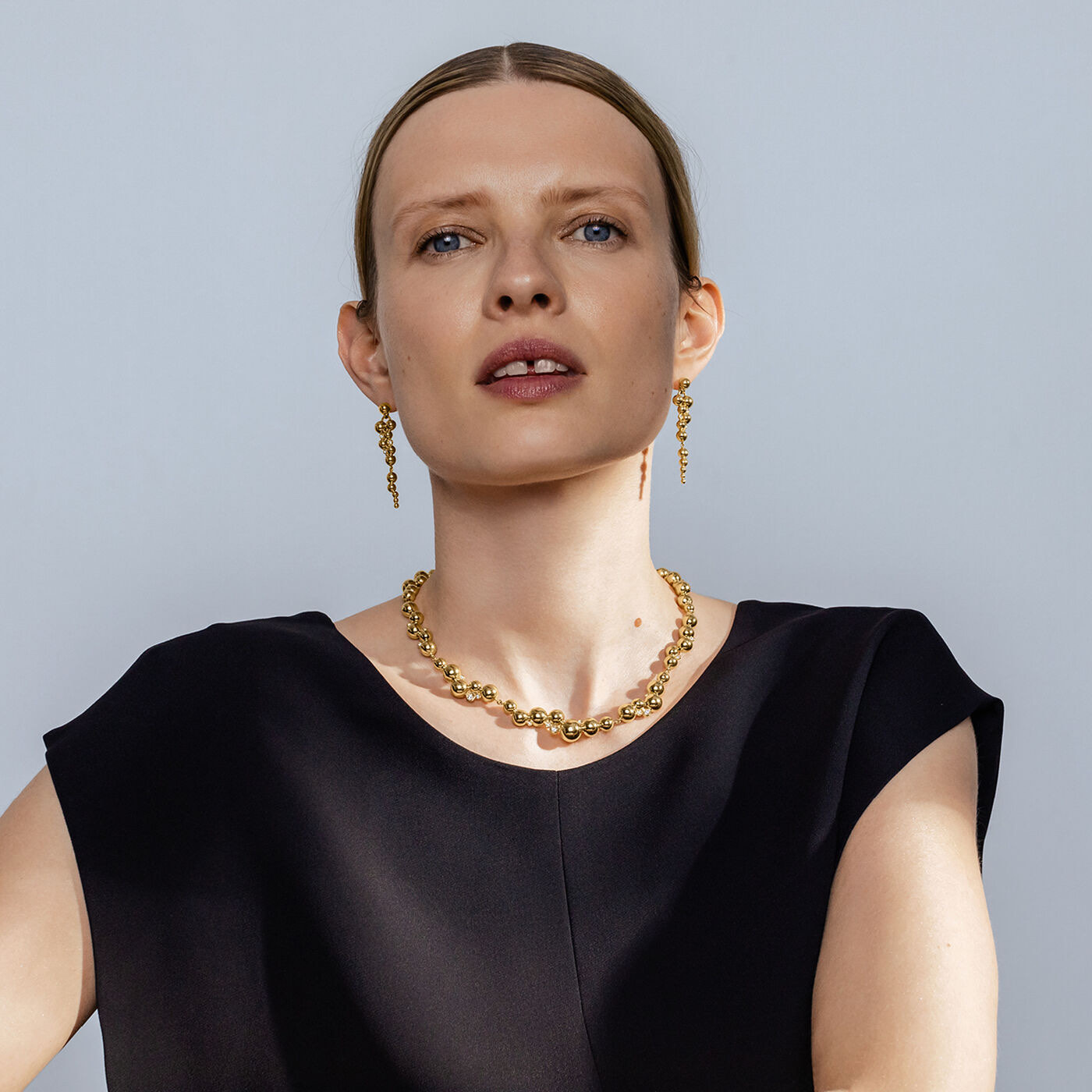 MOONLIGHT GRAPES Halsketten Gold Diamant 0.62 CT