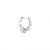 REFLECT SMALL Earring (1pcs)Silber
