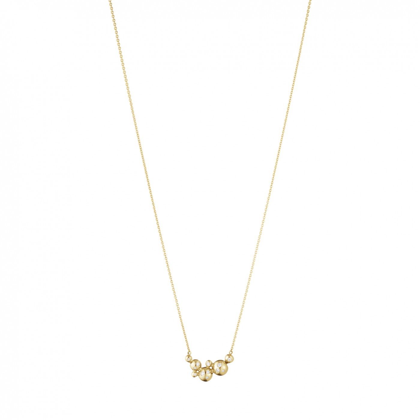 GRAPE PENDANT/Halsketten Gold DIAMOND 0.09 CT