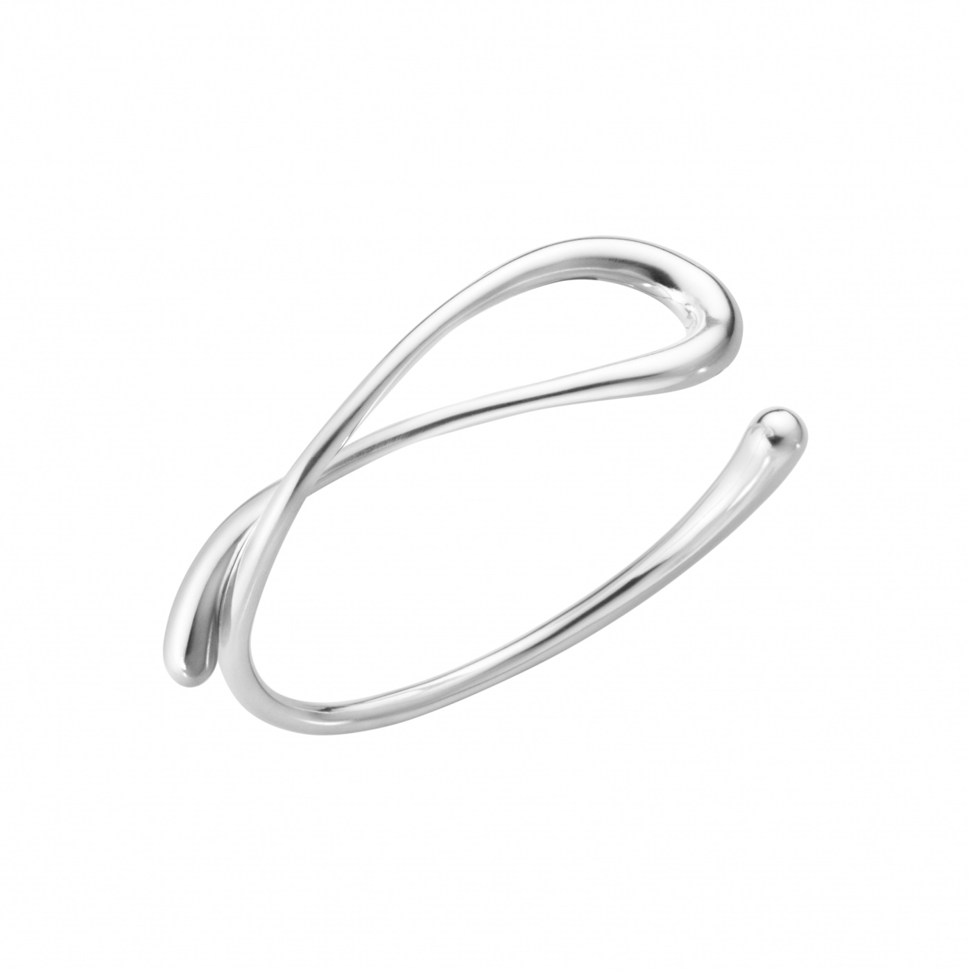 MERCY TWIST BANGLE Silber