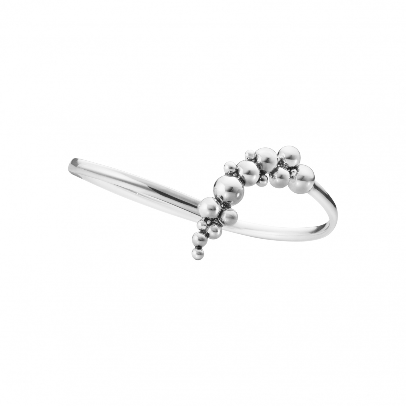 GRAPE SLIM BANGLE Silber