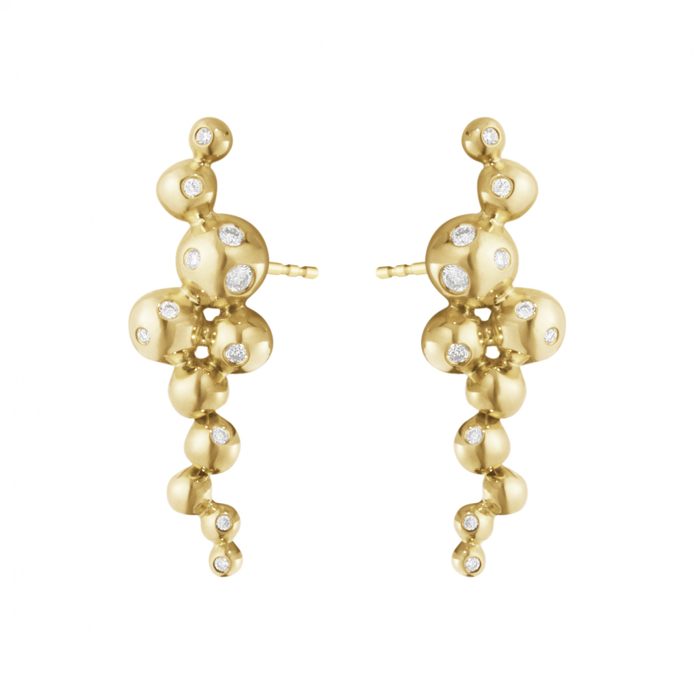 GRAPE SMALL Ohrring Gold 0.08 CT