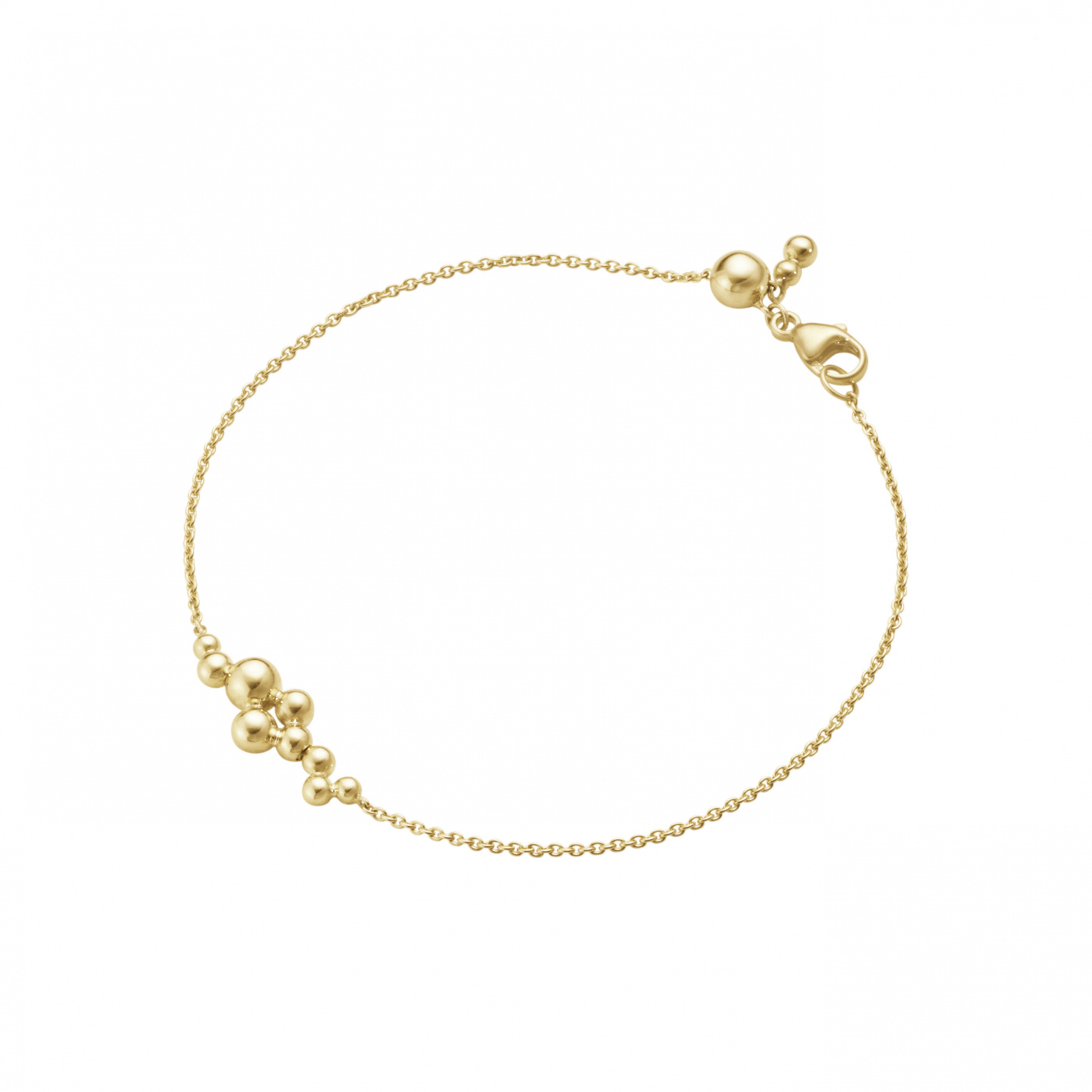 GRAPE CHAIN BRACELET Gold 18 CM