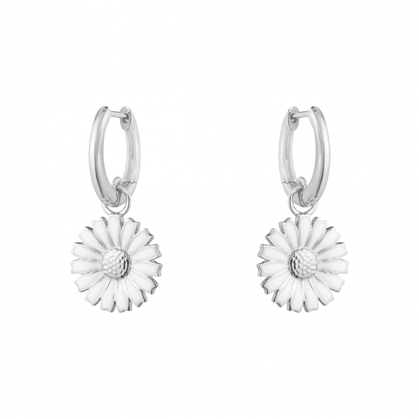 DAISY EAR SI RH WHITE 13MM