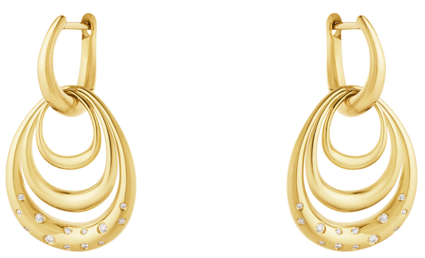 Offspring Earrings Gold 0,08ct