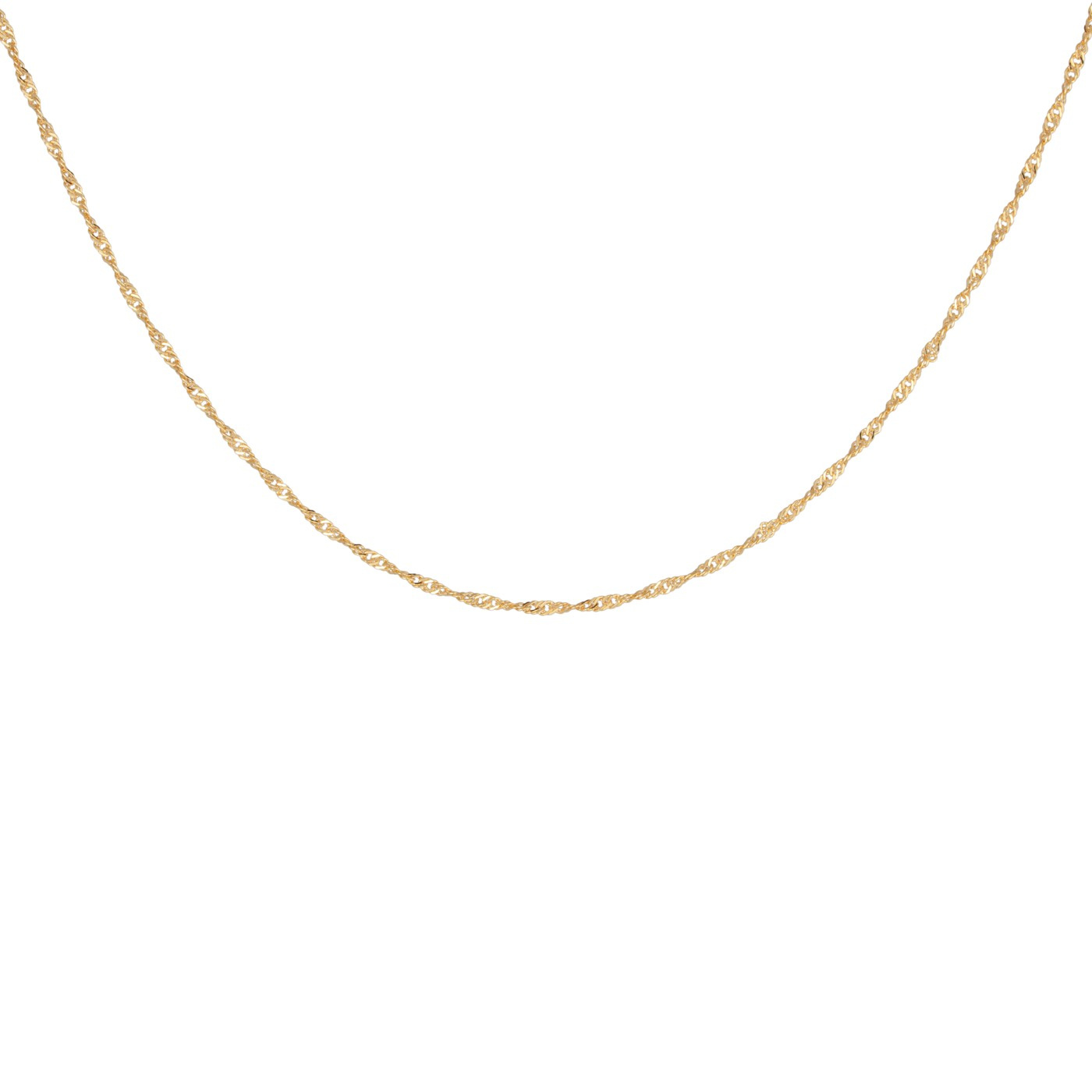 Letters singapore Halsketten Gold 45-50 cm