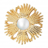 Gatsby Pearl brosch/pendant Gold