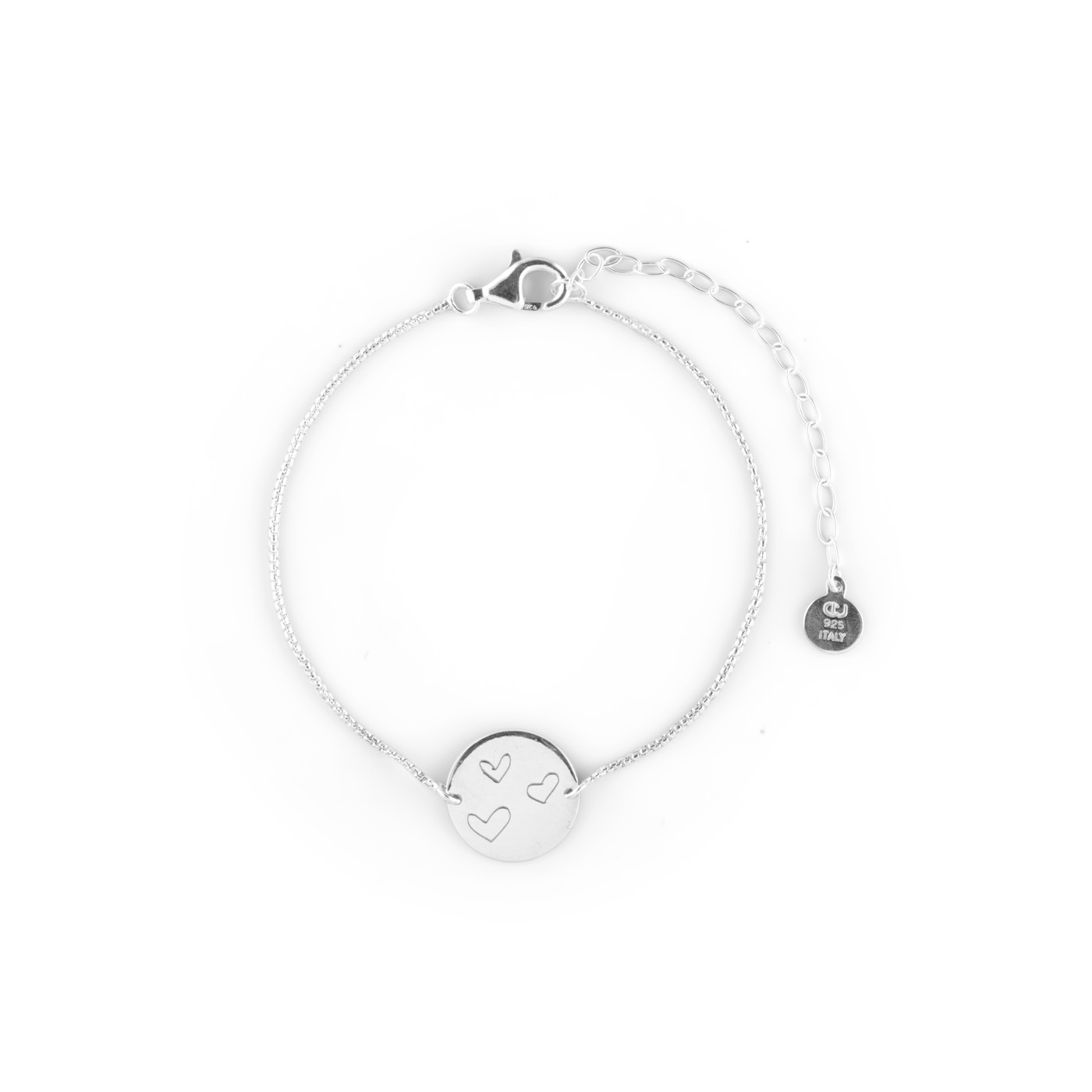 Ellas coin brace Armbänder Silber