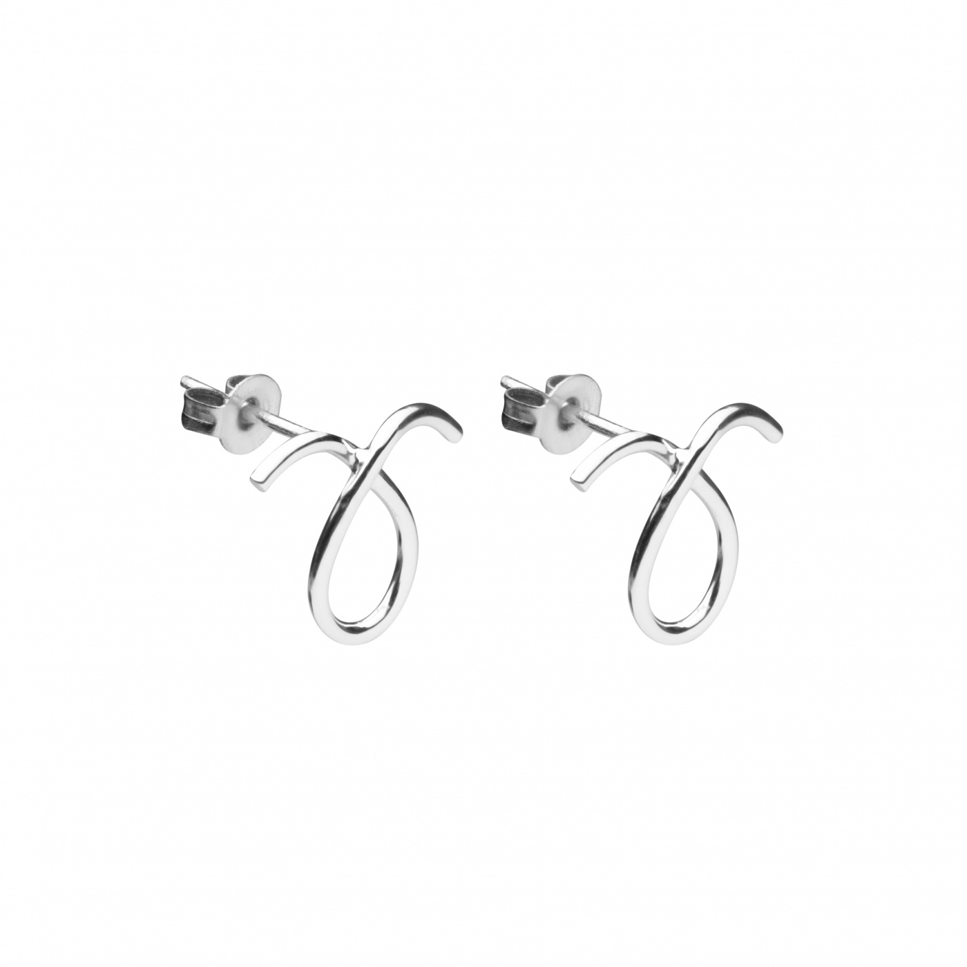 Loop small Earring (Silber)
