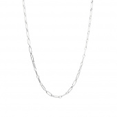 Globe clip neck Silber 90-95 cm