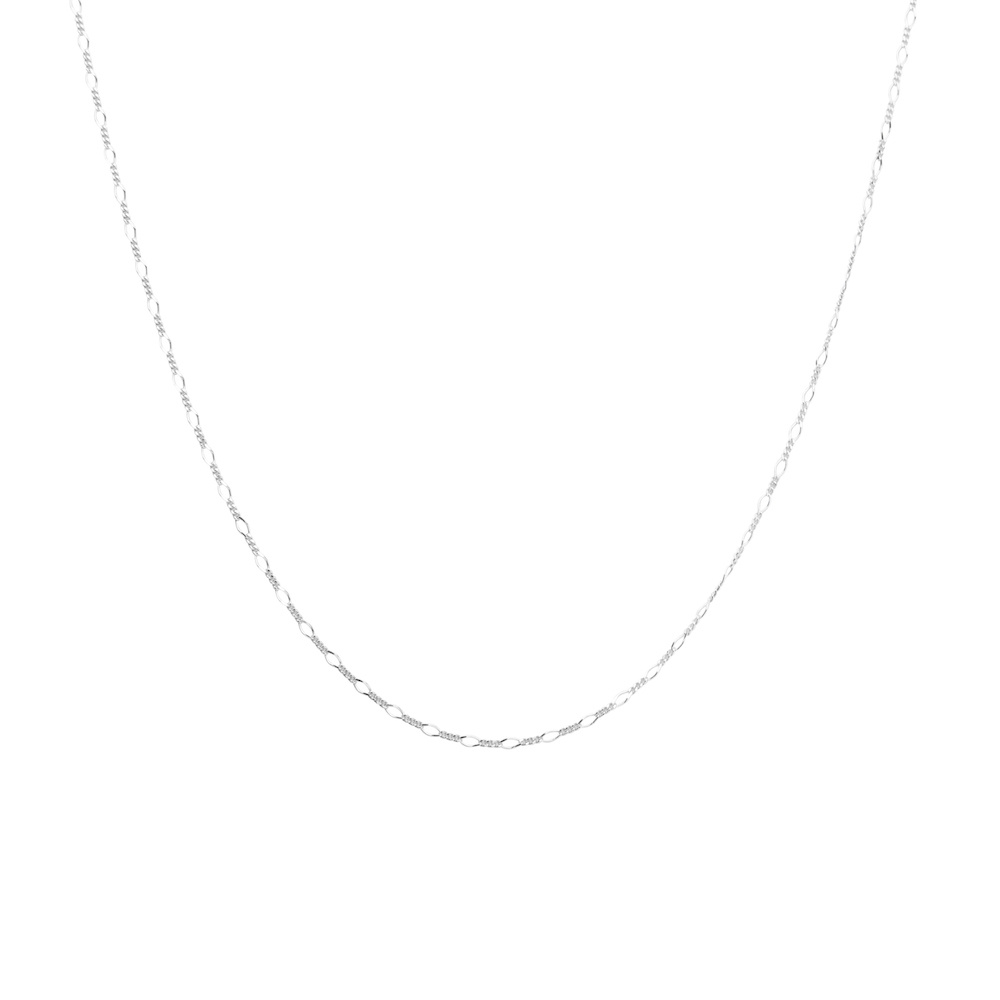 Figaro neck Silber 60-65 cm
